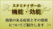 スタミナイザーの機能と効果